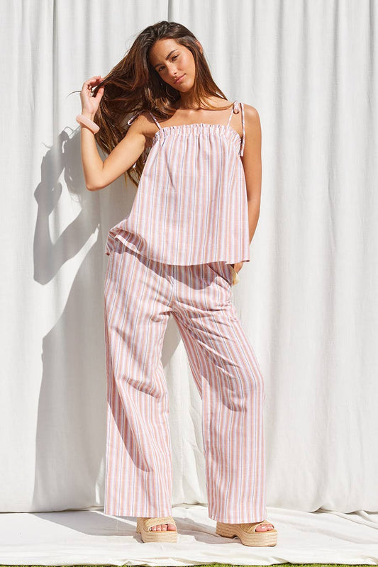 ILLA ILLA Square Neckline Pant Set