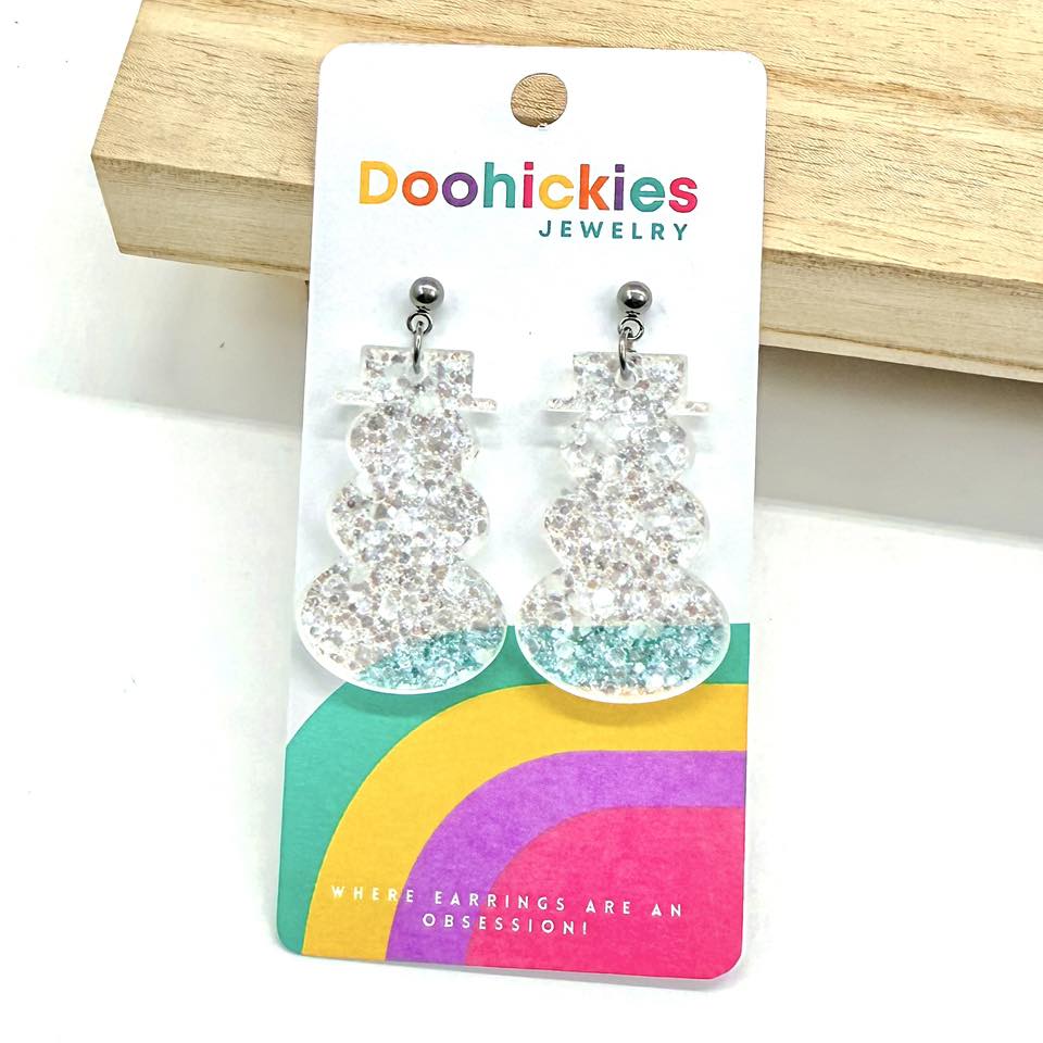 Iced Glimmer Winter Wonderland Christmas Earring Collection