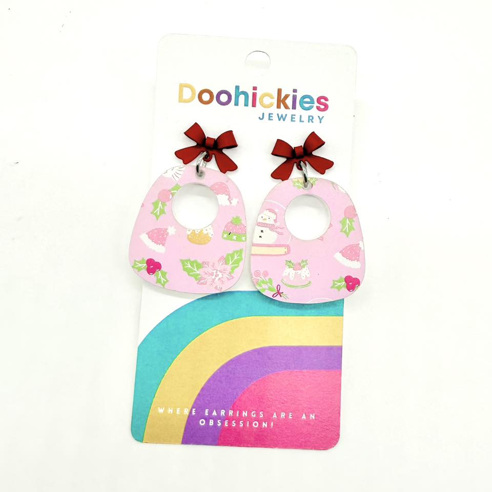 The Christmas Mix Acrylic Earring Collection