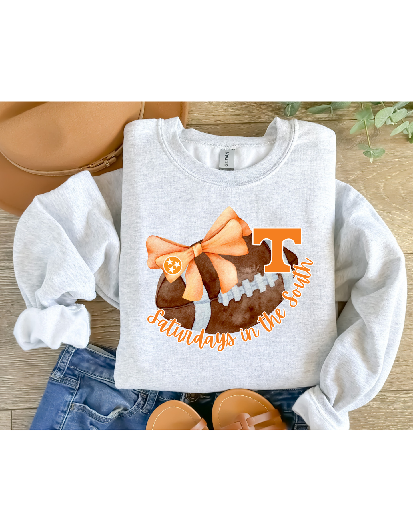 Tennessee saturdays in the south football sweatshirt