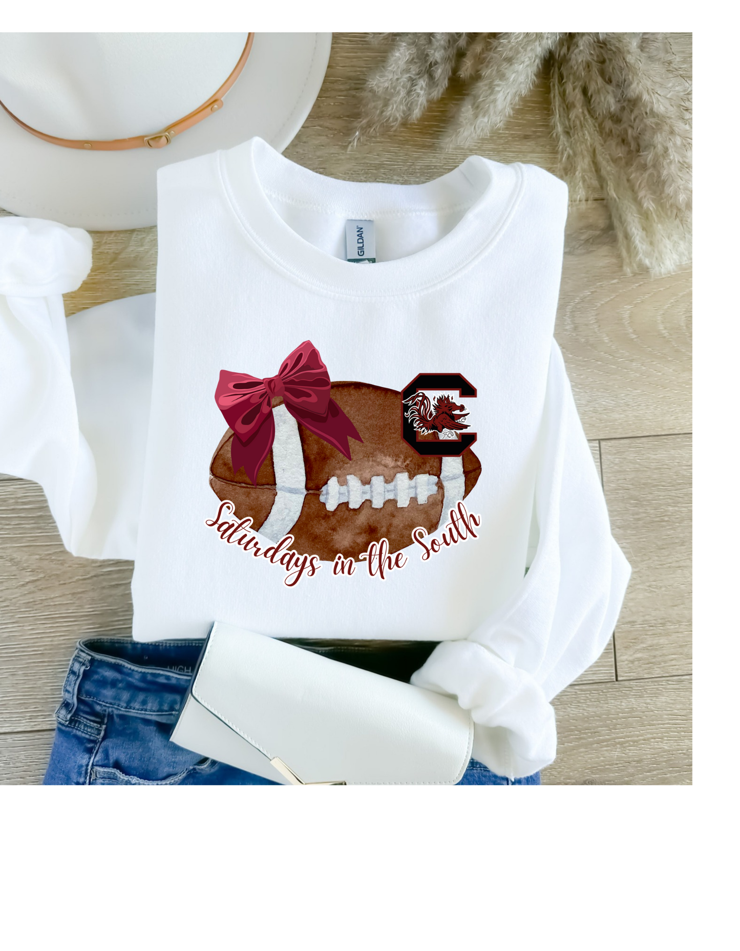 Gamecocks saturdays in the south sweatshirt