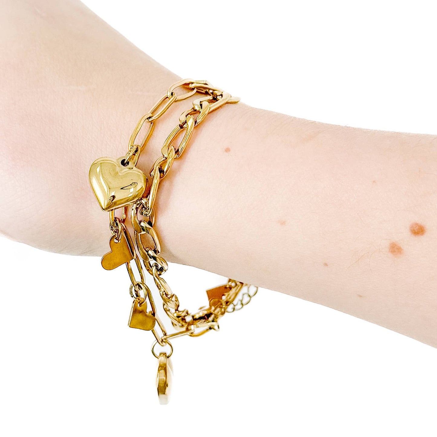 Classically Charmed Gold Bracelet