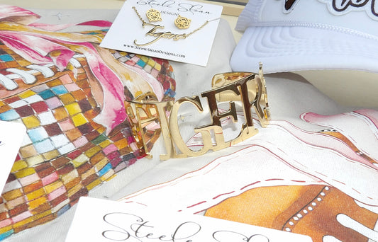 TIGERS Bangle Cuff Bracelet