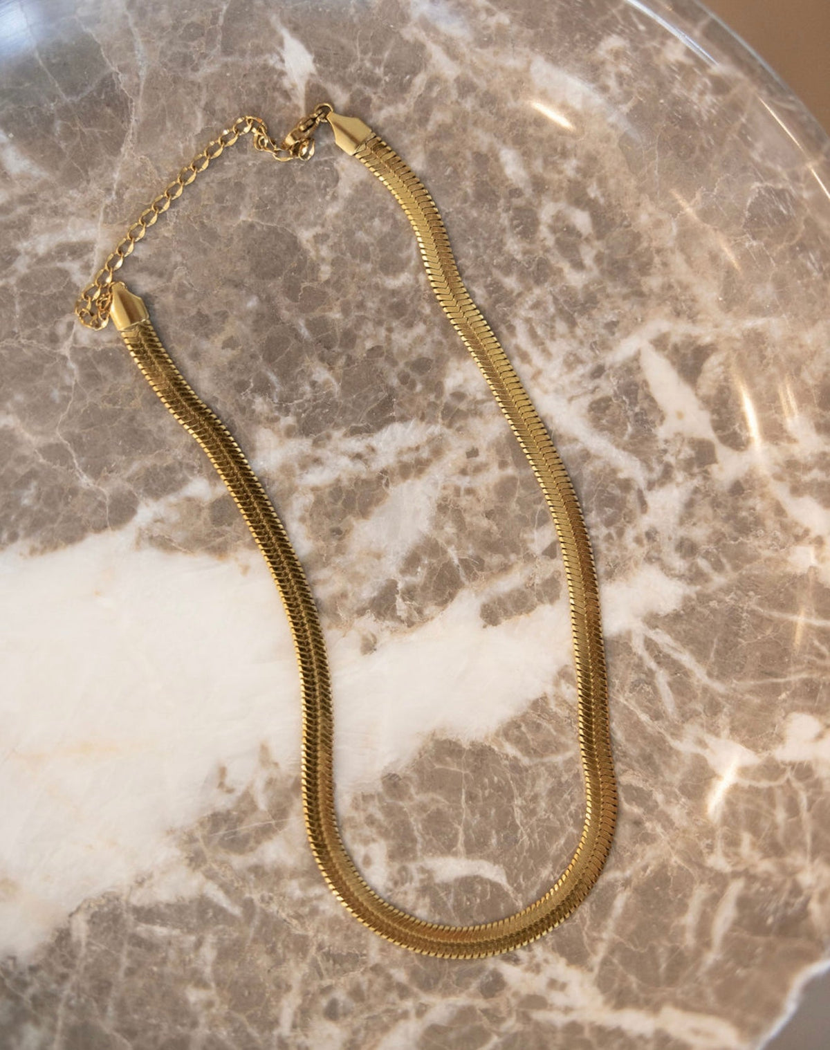 HERRINGBONE NECKLACE