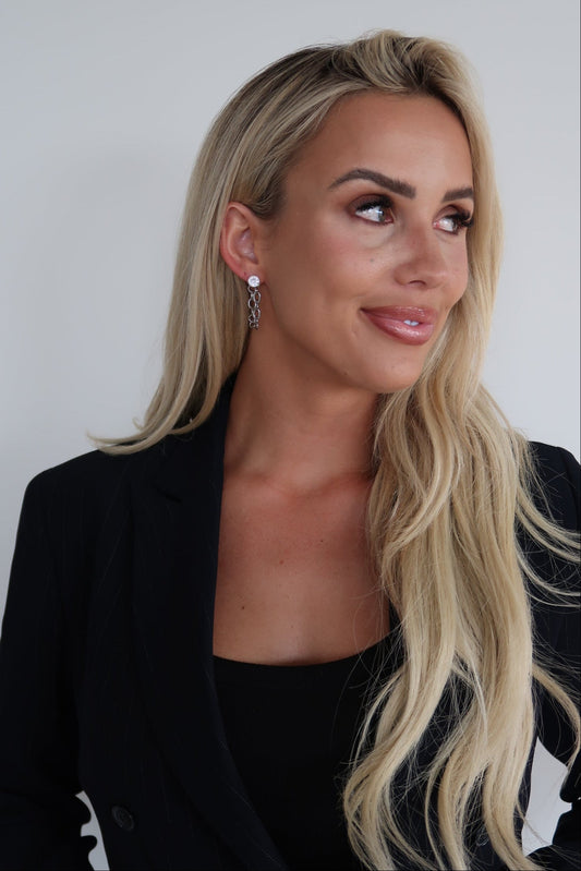 SILVER RYLEIGH EARRINGS
