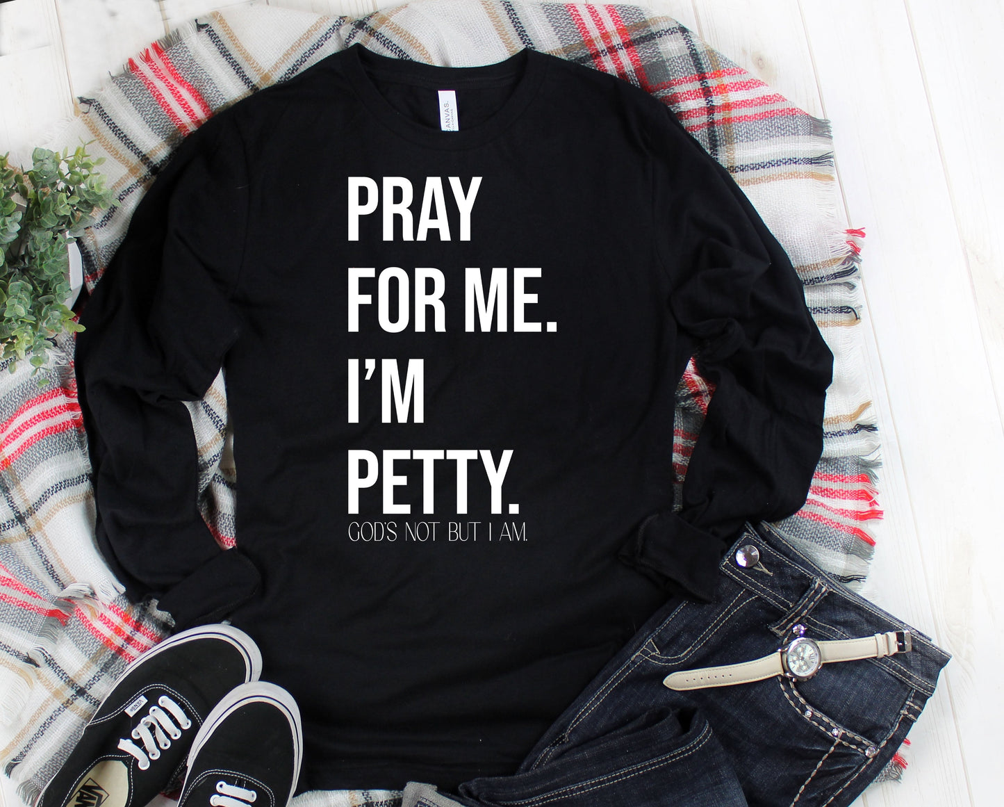 Wholesale I'm Petty Graphic Tee - Heather Grey Tshirt