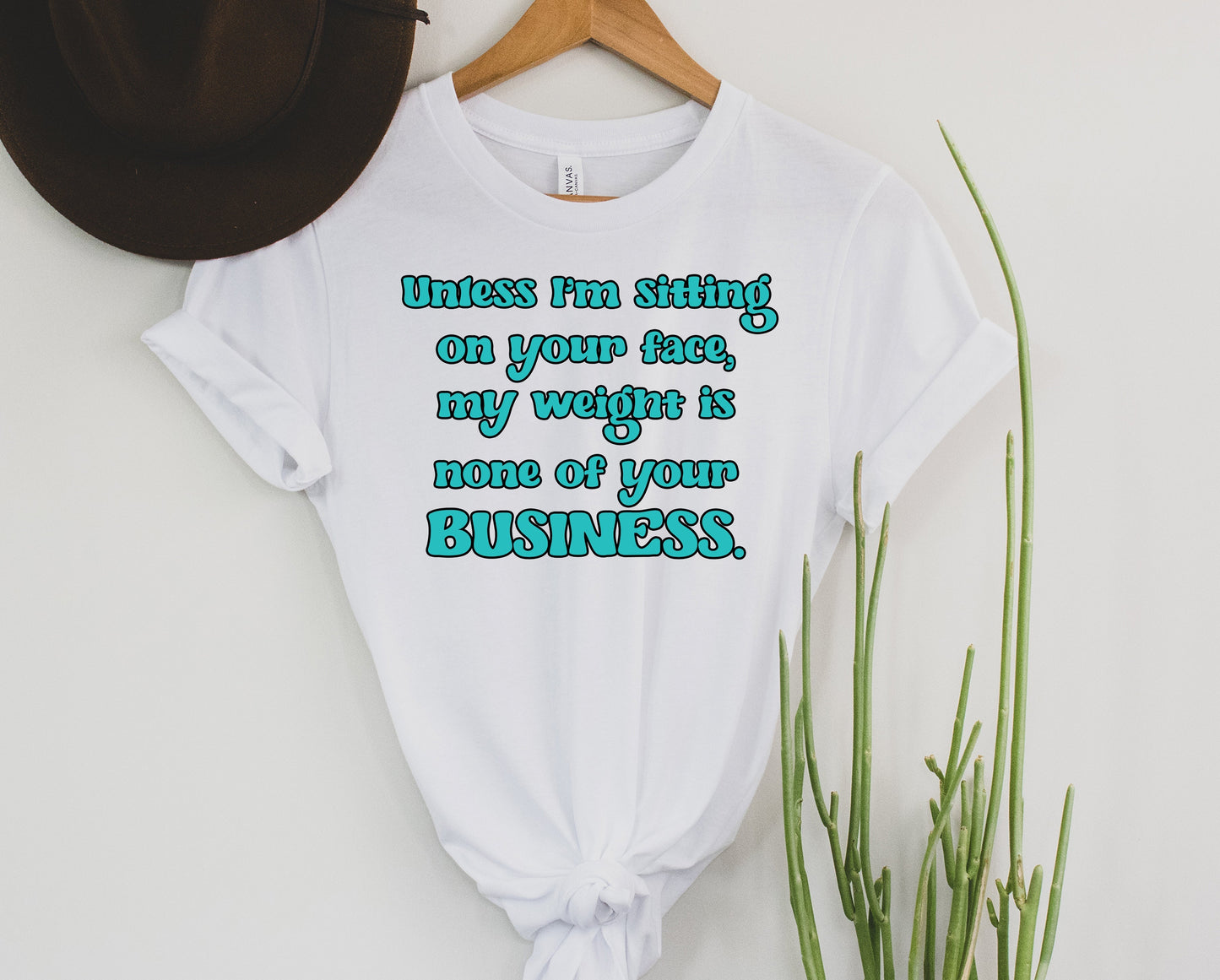 Wholesale None of your Business Graphic Tee - Black