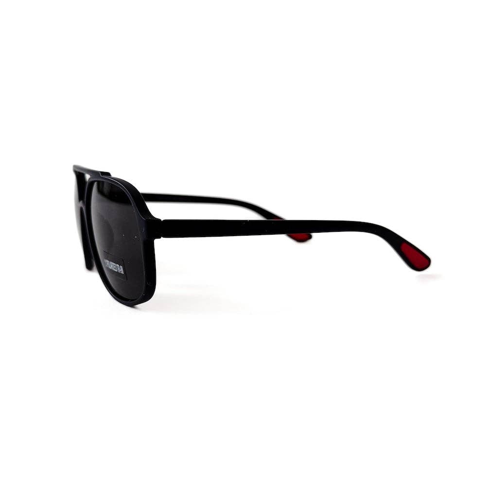 Amber Aviator Sunglasses