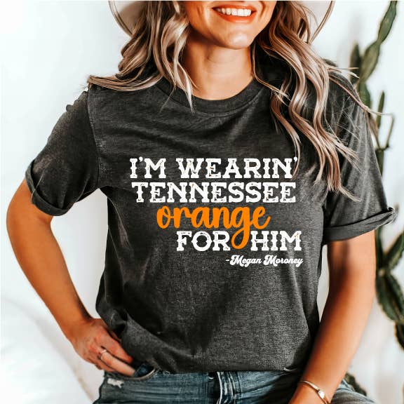 Tennessee Orange T-shirt, dark heather gray