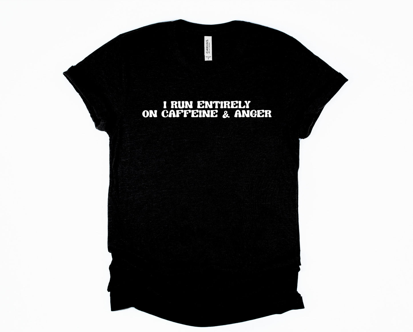 Wholesale Caffeine & Anger Graphic Tee - Atlantic