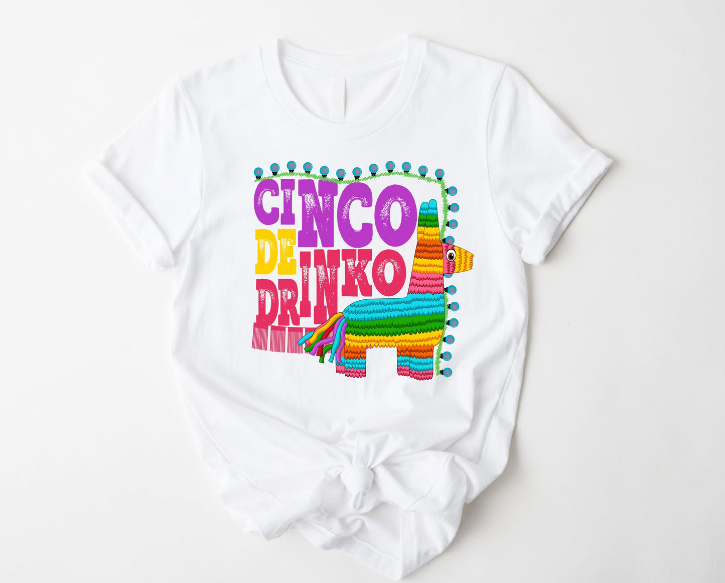 Wholesale Cinco De Drinko Graphic Tee - Lavender