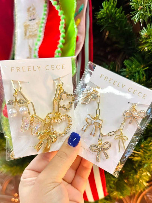 Trendy Gold Everyday Charm Necklace