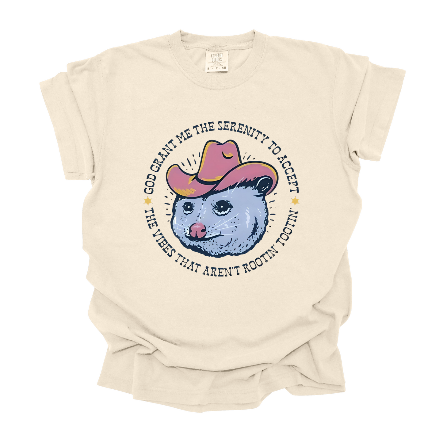 Wholesale Rootin Tootin Graphic Tee - CC Ice Blue Tee