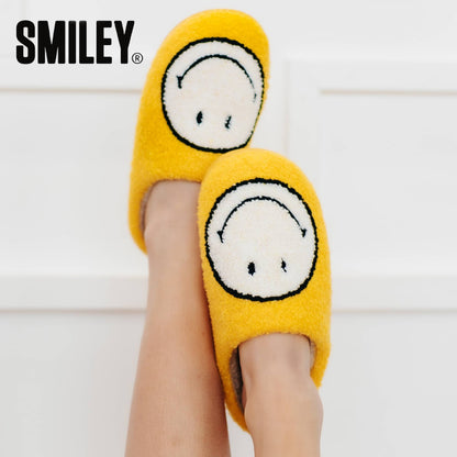 Smiley® x Pretty Simple Smiley Slippers $5 DEAL