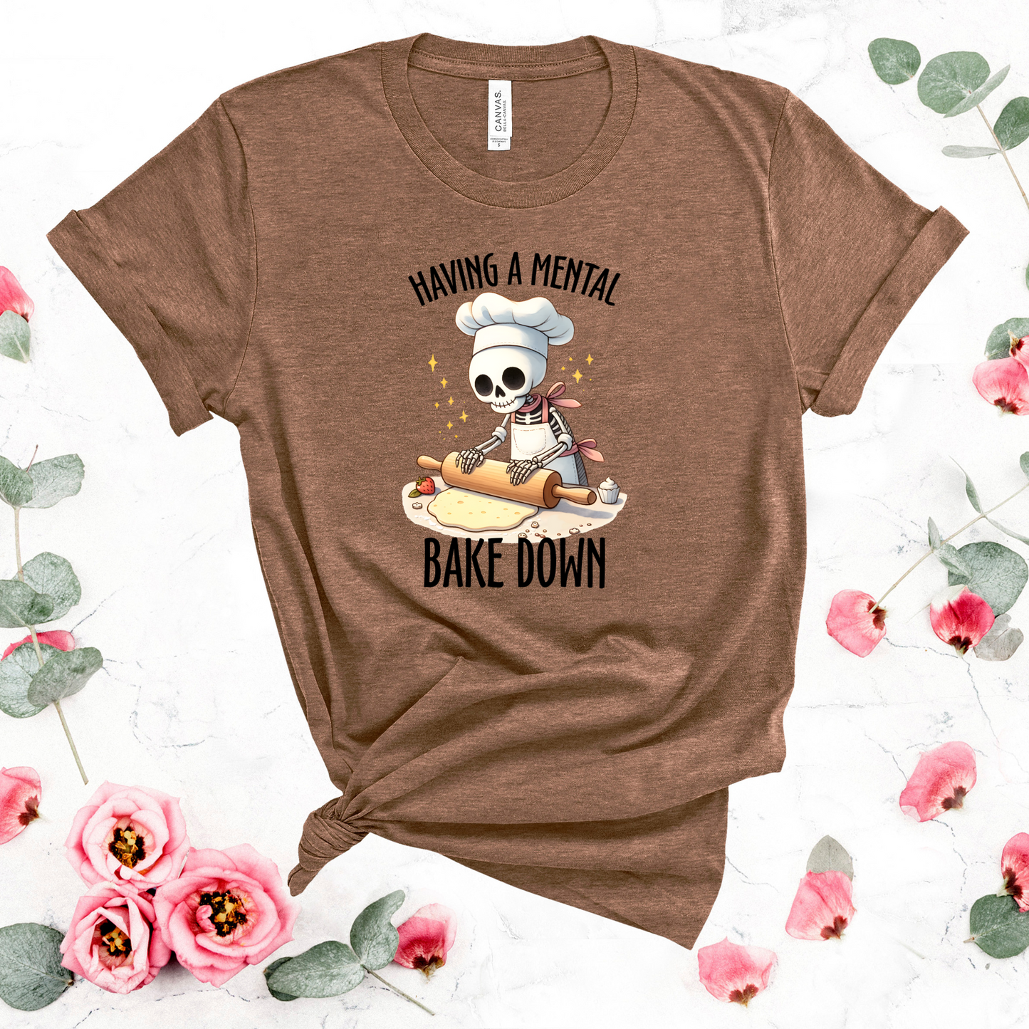 Wholesale Mental Bake down Graphic Tee - Grey Tee