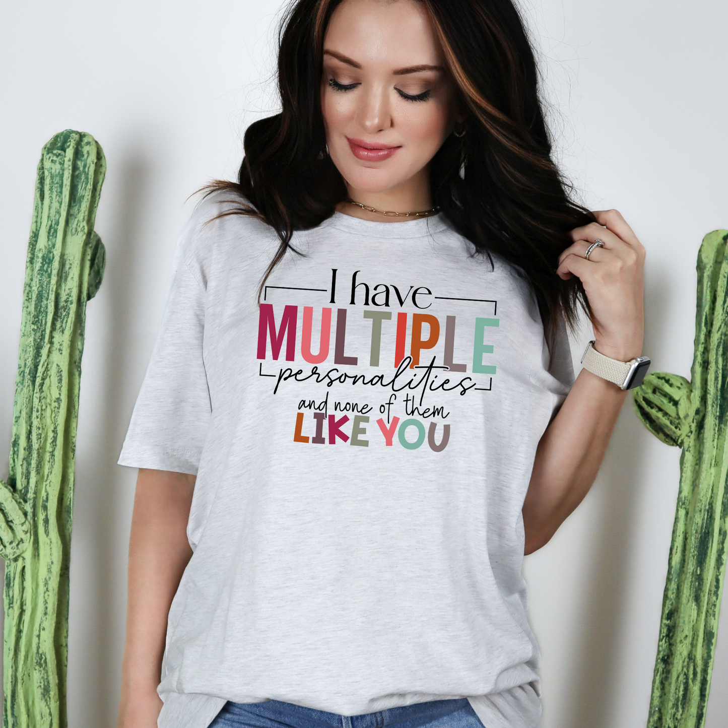 Wholesale Colorful Multiple Personalities - Ash Sweatshirt