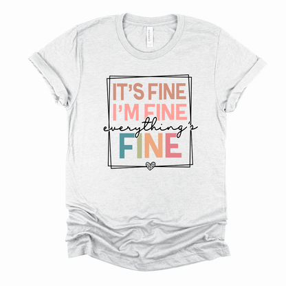 Wholesale Everythings fine - Ash Sweatshirt