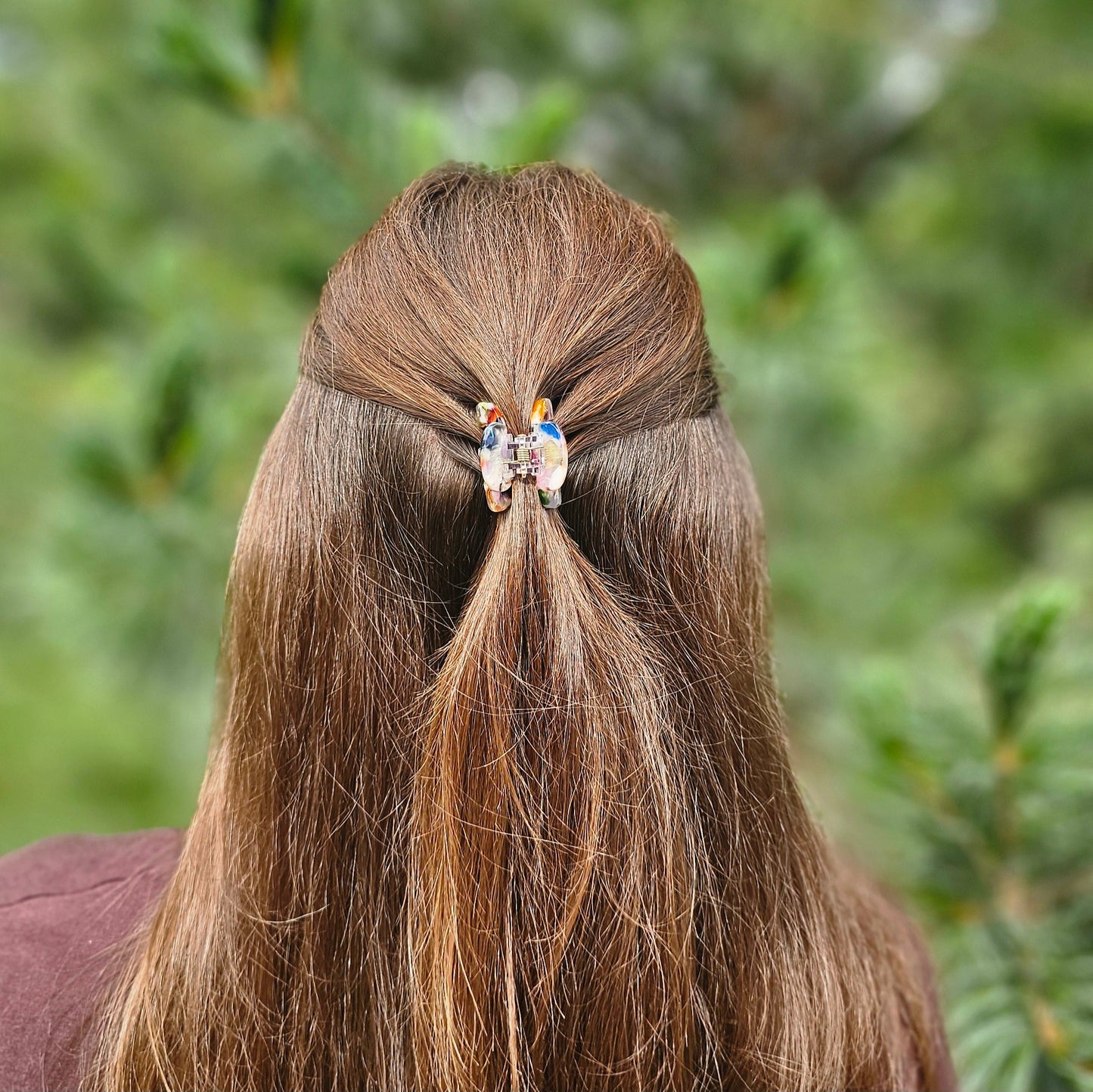 Claire Hair Claw Trio - Ivory & Slate, Multicolor, and Onyx Black