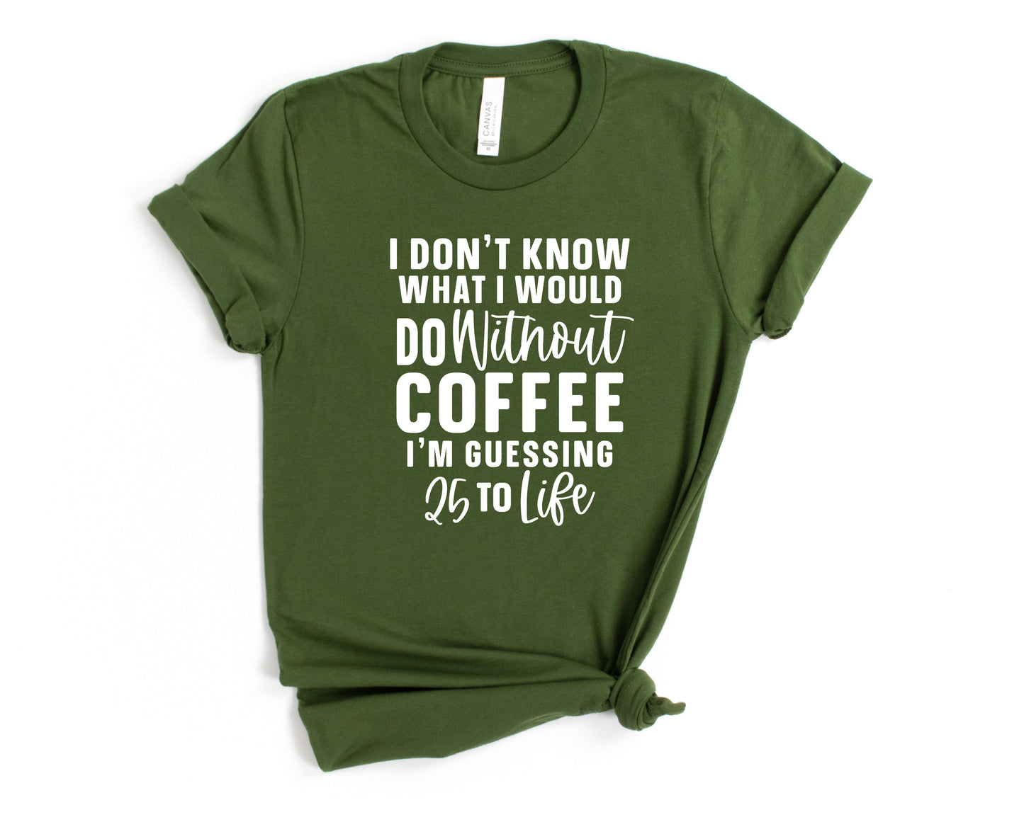 Wholesale 25 to Life Graphic Tee - Black