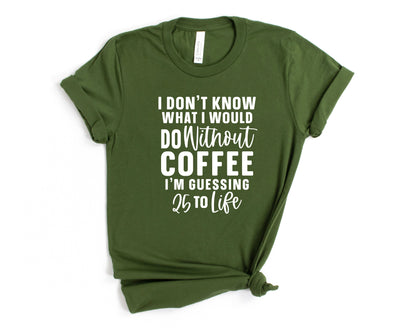 Wholesale 25 to Life Graphic Tee - Black