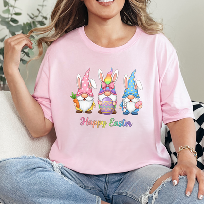 Happy Easter Gnomes Graphic Tee