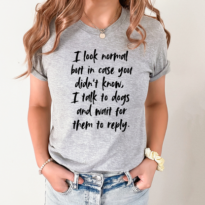 Wholesale I look normal dogs - Grey Sweatshirt