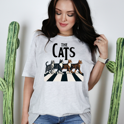 Wholesale The cats Graphic Tee - Ash Tee