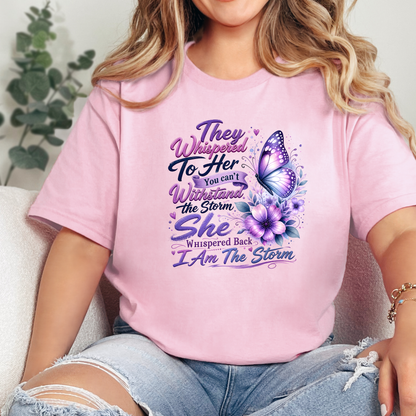 Wholesale I Am The Storm Graphic Tee - Pink