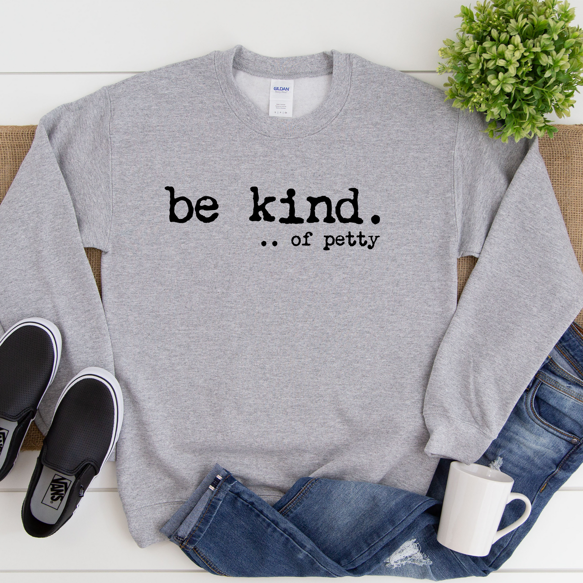 Wholesale Kind of Petty Graphic Tee - Grey Tee
