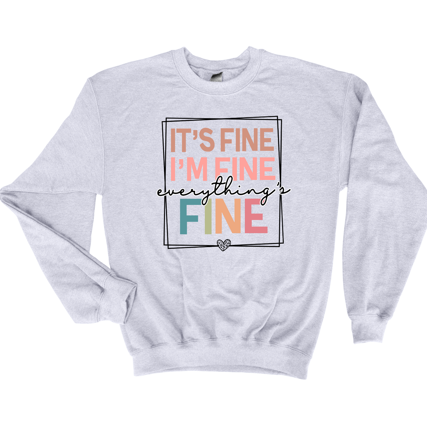 Wholesale Everythings fine - Ash Tee