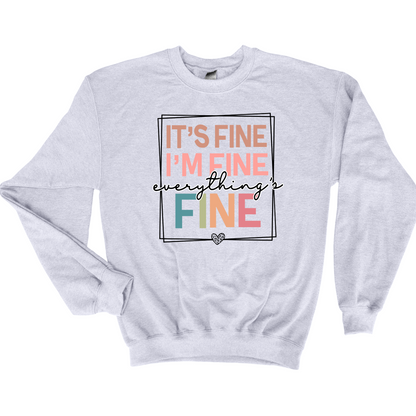 Wholesale Everythings fine - Ash Tee