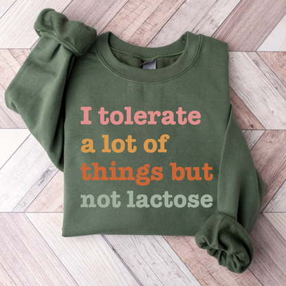 Wholesale Not lactose - Heather Charcoal Sweatshirt
