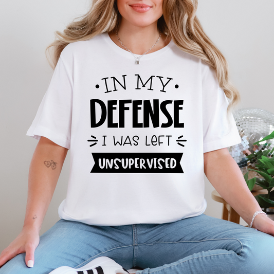 I was left Unsupervised