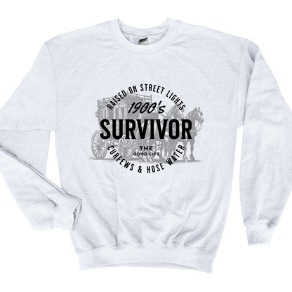 Wholesale 1900's survivor - Ash Tee