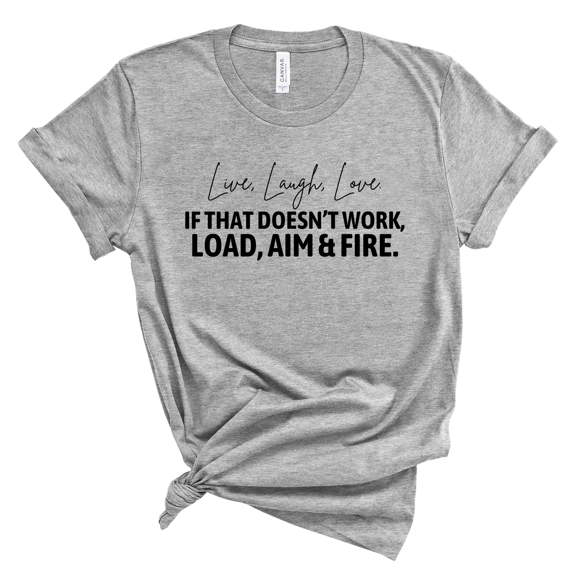 Wholesale Load Aim Fire - Grey Sweatshirt