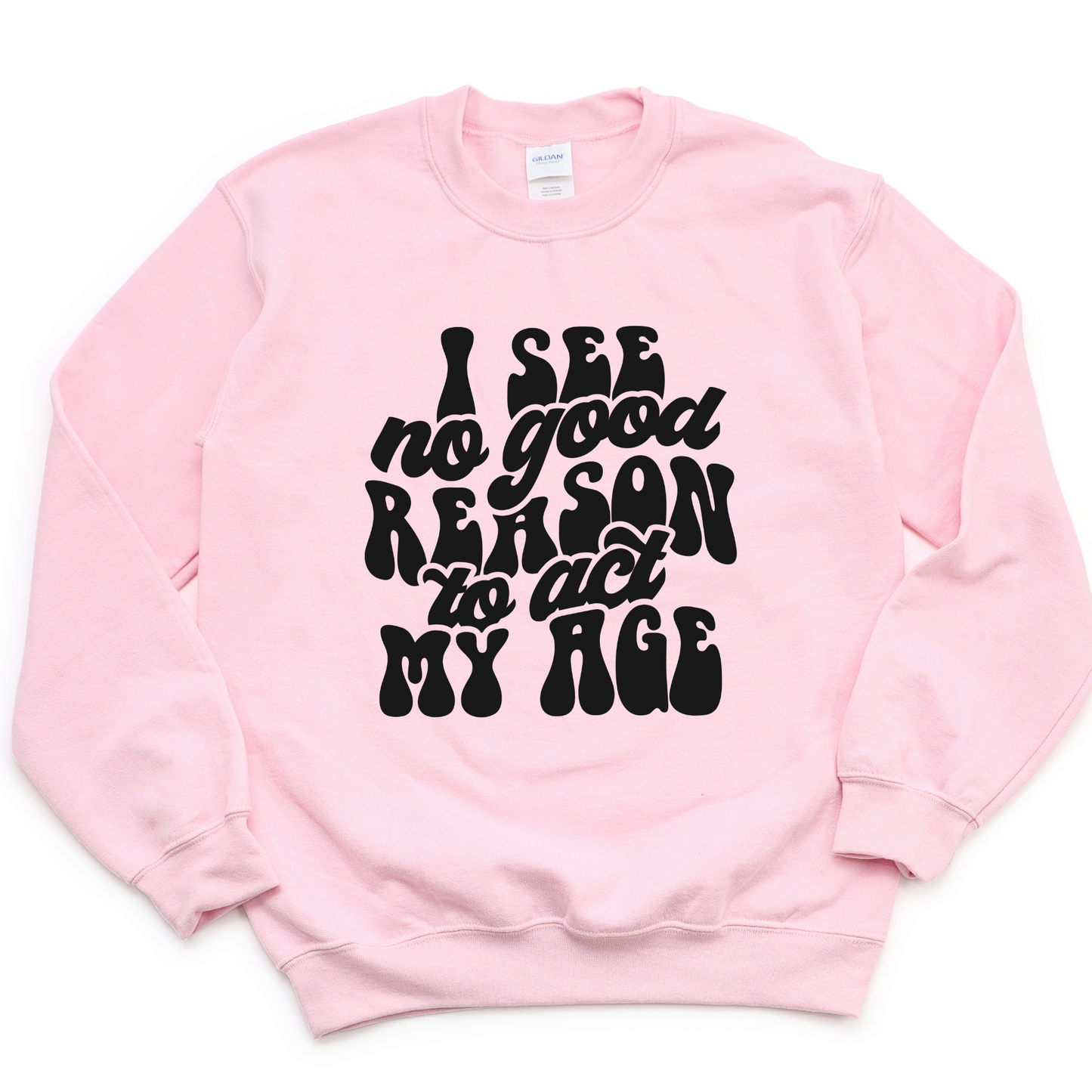 Wholesale No good reason Graphic Tee - Heather Grey Tee