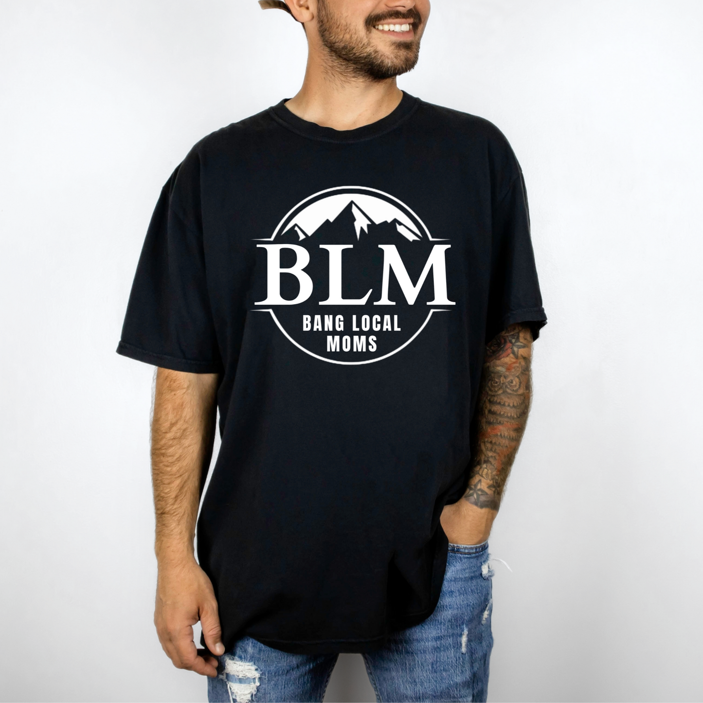 Wholesale BLM Graphic Tee - Black Tee