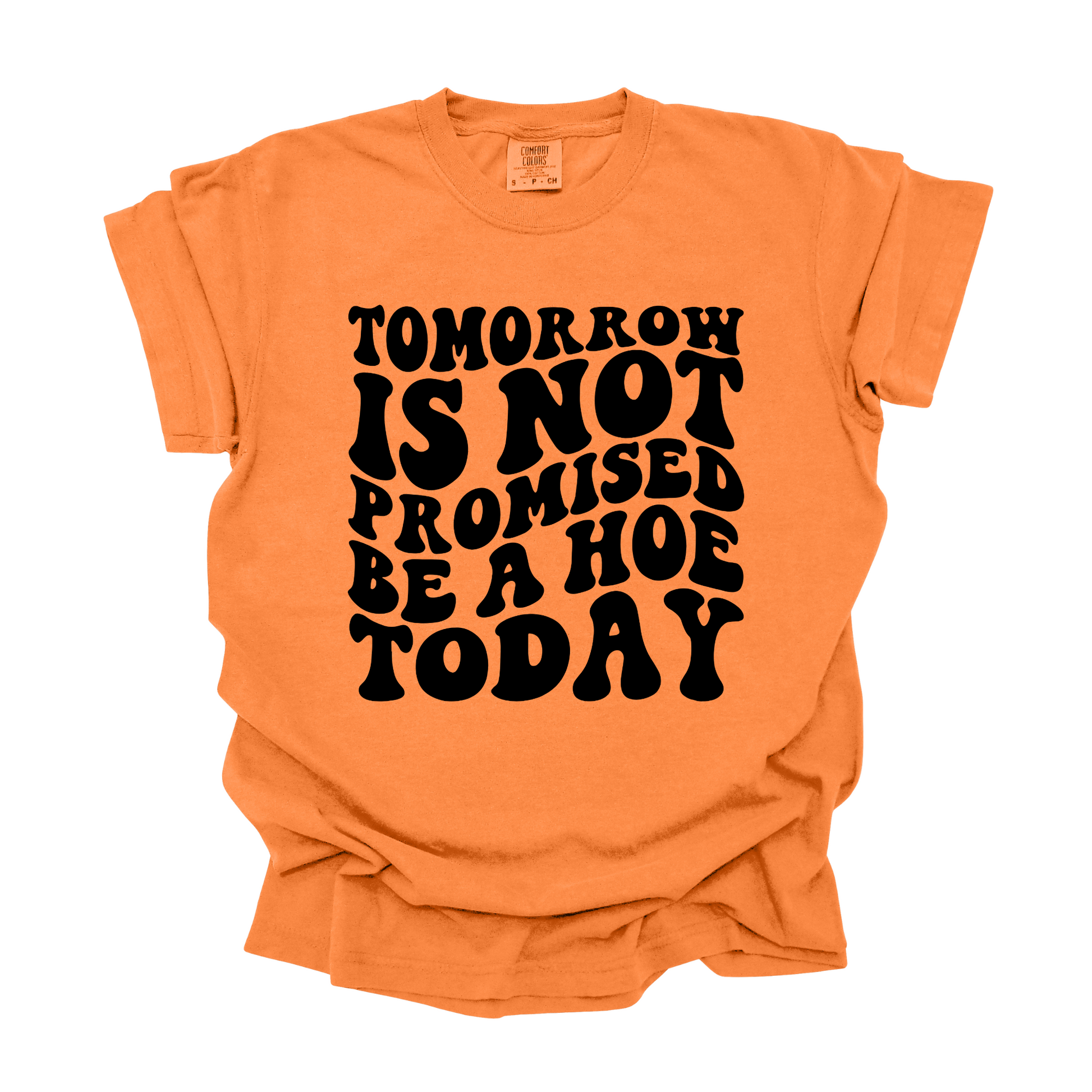 Wholesale Tomorrow is not promised Graphic Tee - CC Melon Tee