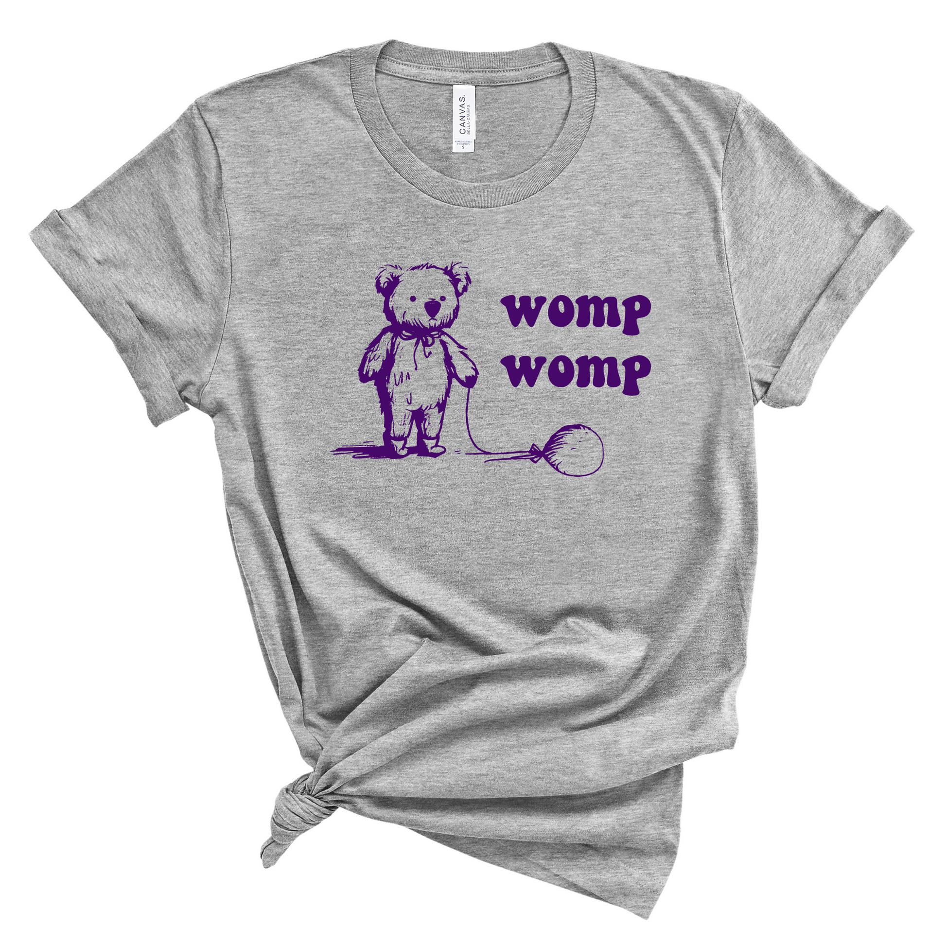 Wholesale Womp Womp Graphic Tee - Pink Tee