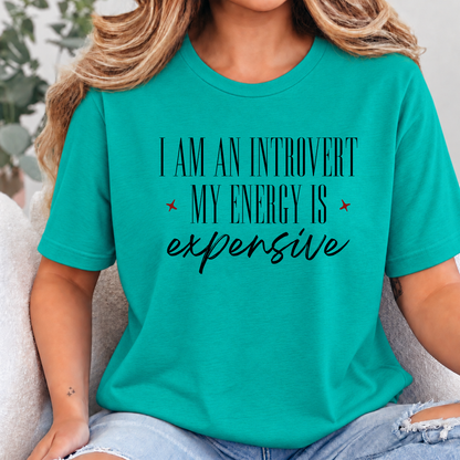 Wholesale Energy is Expensive Graphic Tee - Teal