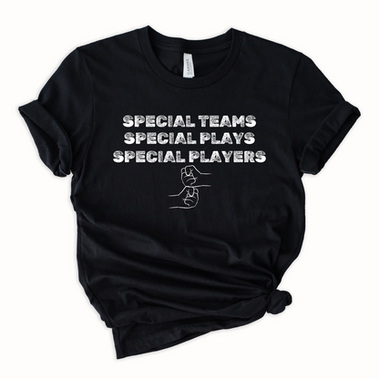 Wholesale Special Teams Graphic Tee - Black Tee