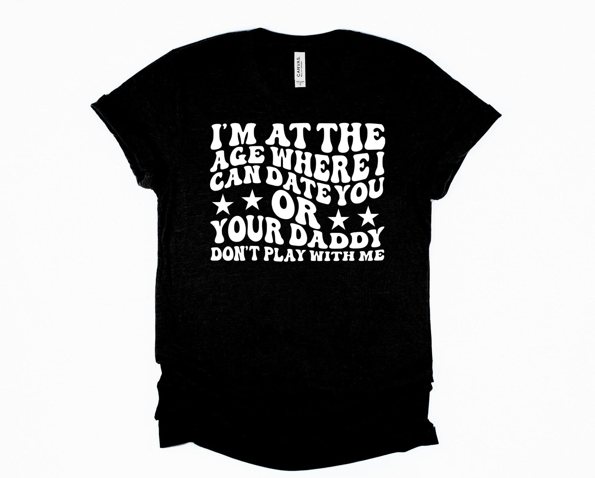 Wholesale Date You or Your Daddy Graphic Tee - Red