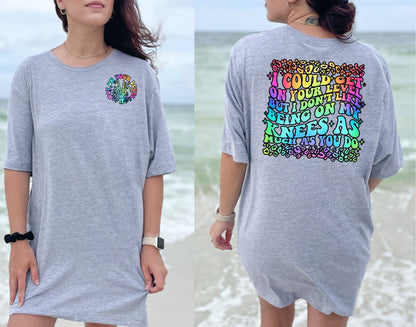 Wholesale Get on Your Level Graphic Tee - Grey