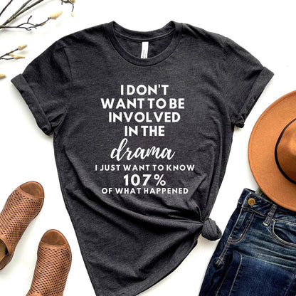 Wholesale 107 percent Graphic Tee - Charcoal