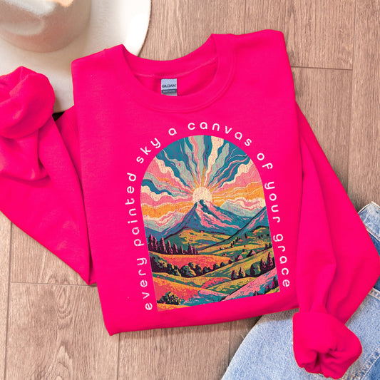 Painted Sky SWEATSHIRT.