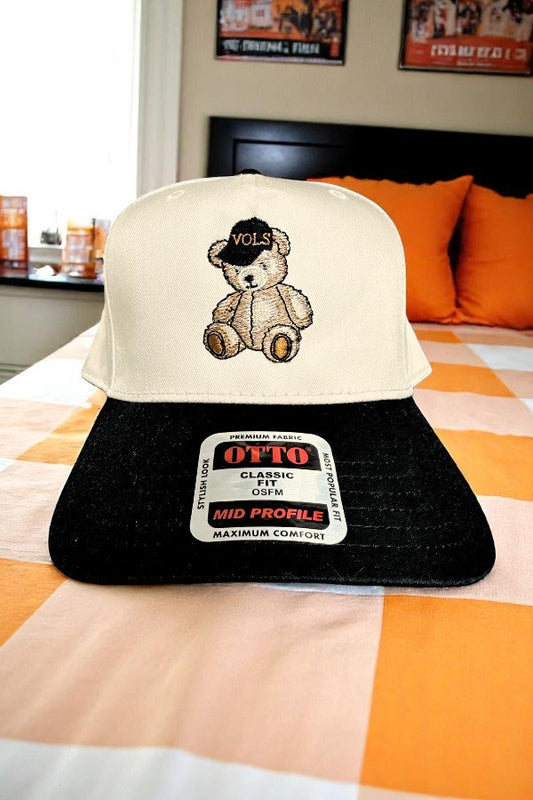 Vols Teddy Natural/Black Embroidered Hat