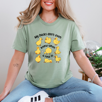 Wholesale My Ducks Don't Even Graphic Tee - Sage Tee
