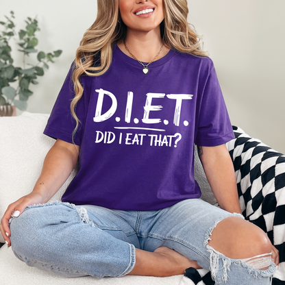 Wholesale D.I.E.T. Graphic Tee - Team Purple Tee