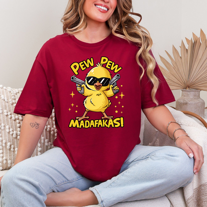 Wholesale Madafakas Graphic Tee - Cardinal Red Tee