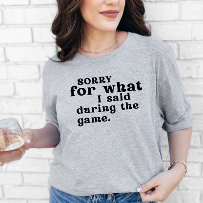 Wholesale During the Game Graphic Tee - Grey Tee